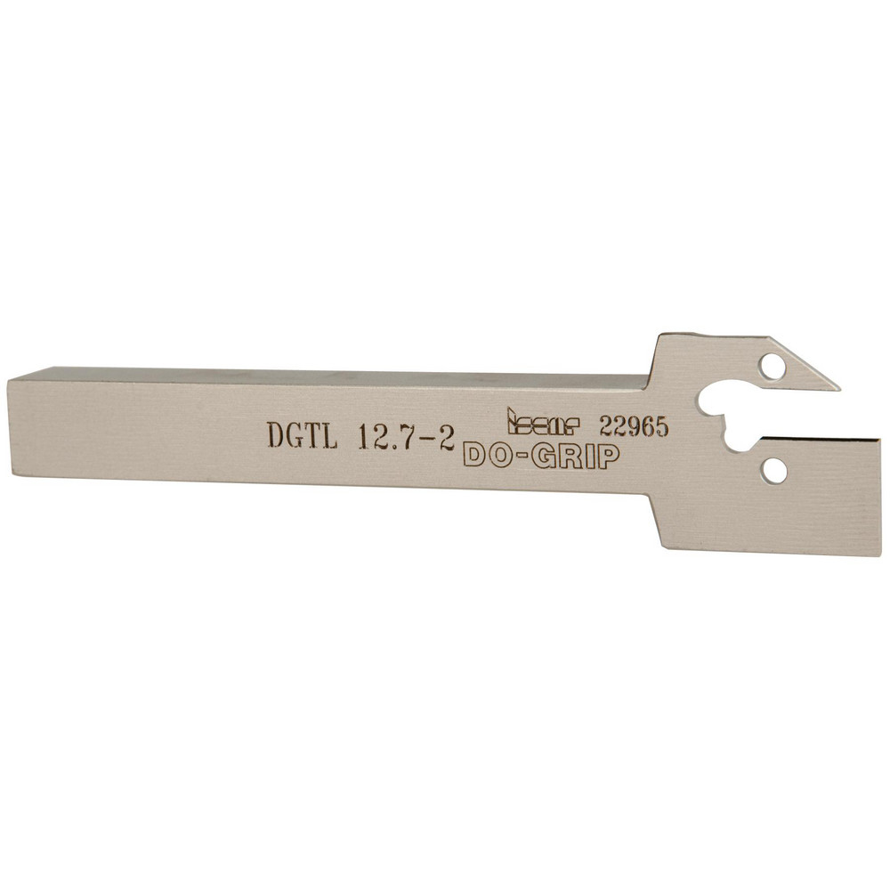 Iscar Indexable Grooving-Cutoff Toolholder: DGTL 25.4-5, 0.189 to 0.197" Groove Width, 1-1/2" Max Depth of Cut, Left Hand - 2301375