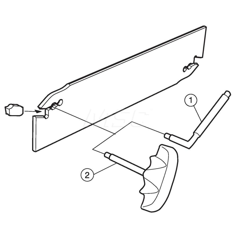 Sandvik Coromant Indexable Grooving Blade: 1.2559" High, Right Hand - 6397268