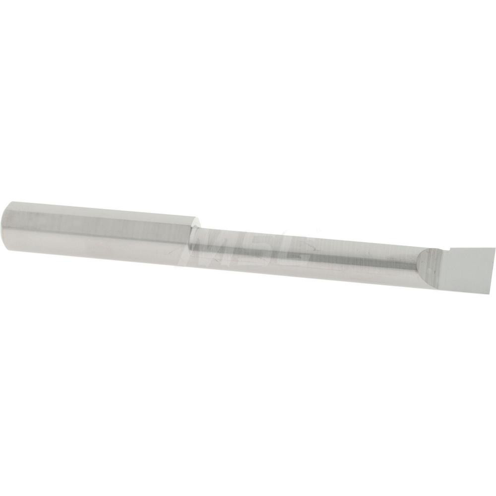 Kennametal Indexable Boring Bar: A12SSVQBL2, 24.89 mm Min Bore, Left Hand, 19.05 mm Shank Dia, 17.5 deg Lead, Steel - 1094722