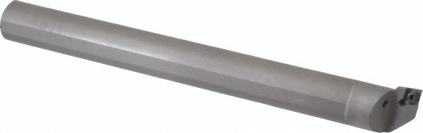 Kennametal Indexable Boring Bar: L10MSCLPR06, 13.00 mm Min Bore, Right Hand, 10.00 mm Shank Dia, -5 deg Lead, Heavy Metal - 3331107