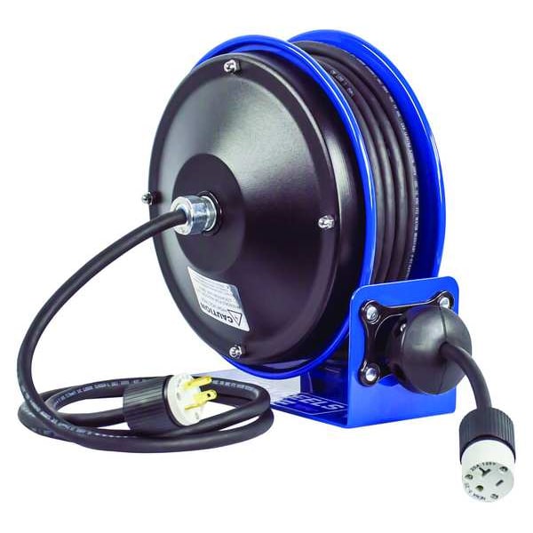 Coxreels 30 ft. 16/3 Extension Cord Reel 13 Amps 1 Outlets 120VAC Voltage - PC10-3016-A