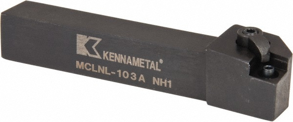 Hertel Indexable Turning Toolholder: MCLNL103A 5/8" SHANK, Clamp & Screw - 1000095