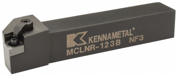 Hertel Indexable Turning Toolholder: MCLNL103A 5/8" SHANK, Clamp & Screw - 1000095