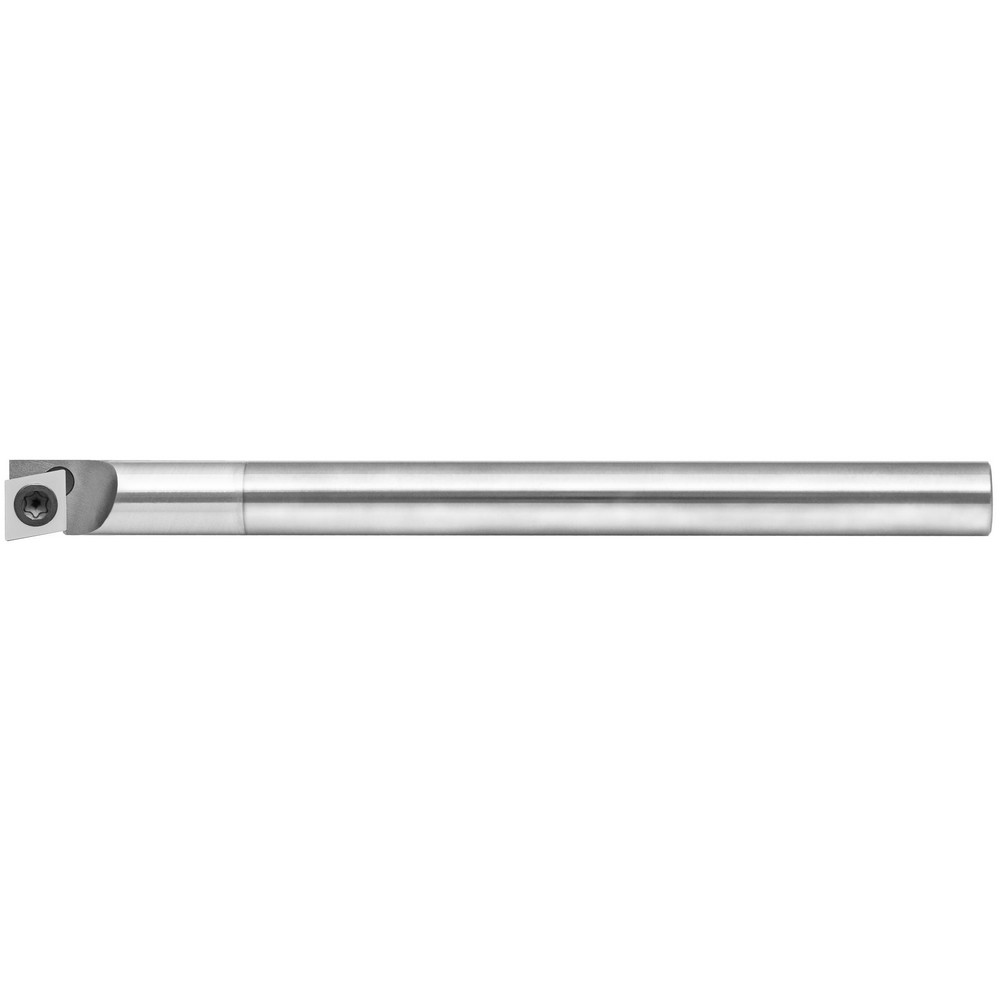Scientific Cutting Tools Indexable Boring Bar: ACBC250R5R, 0.2860" Min Bore, Right Hand, 5 deg Lead, Solid Carbide (Shank) & Steel (Head) - ACBC250R5R