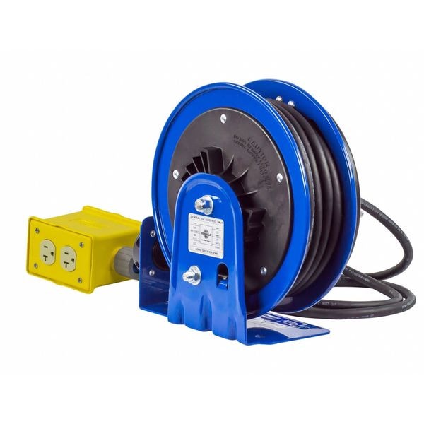 Coxreels 30 ft. 12/3 Extension Cord Reel 20 Amps 4 Outlets 120VAC Voltage - PC10-3012-B