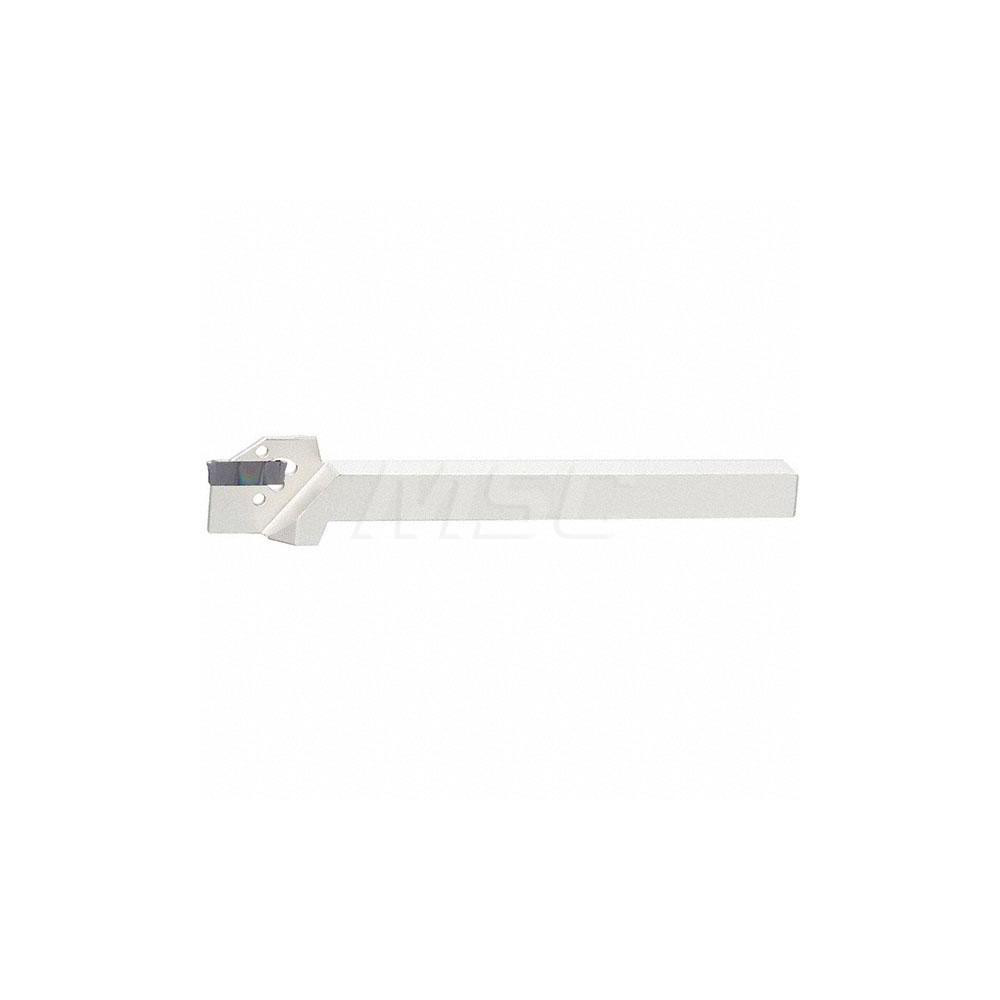 Iscar Indexable Grooving-Cutoff Toolholder: DGTR 12.7-3, 0.118 to 1/8" Groove Width, 0.69" Max Depth of Cut, Right Hand - 2301284