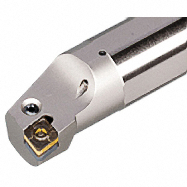 Iscar Indexable Boring Bar: A-PCLNL24-4X, 2.3600" Min Bore, Left Hand, Steel - 3602963