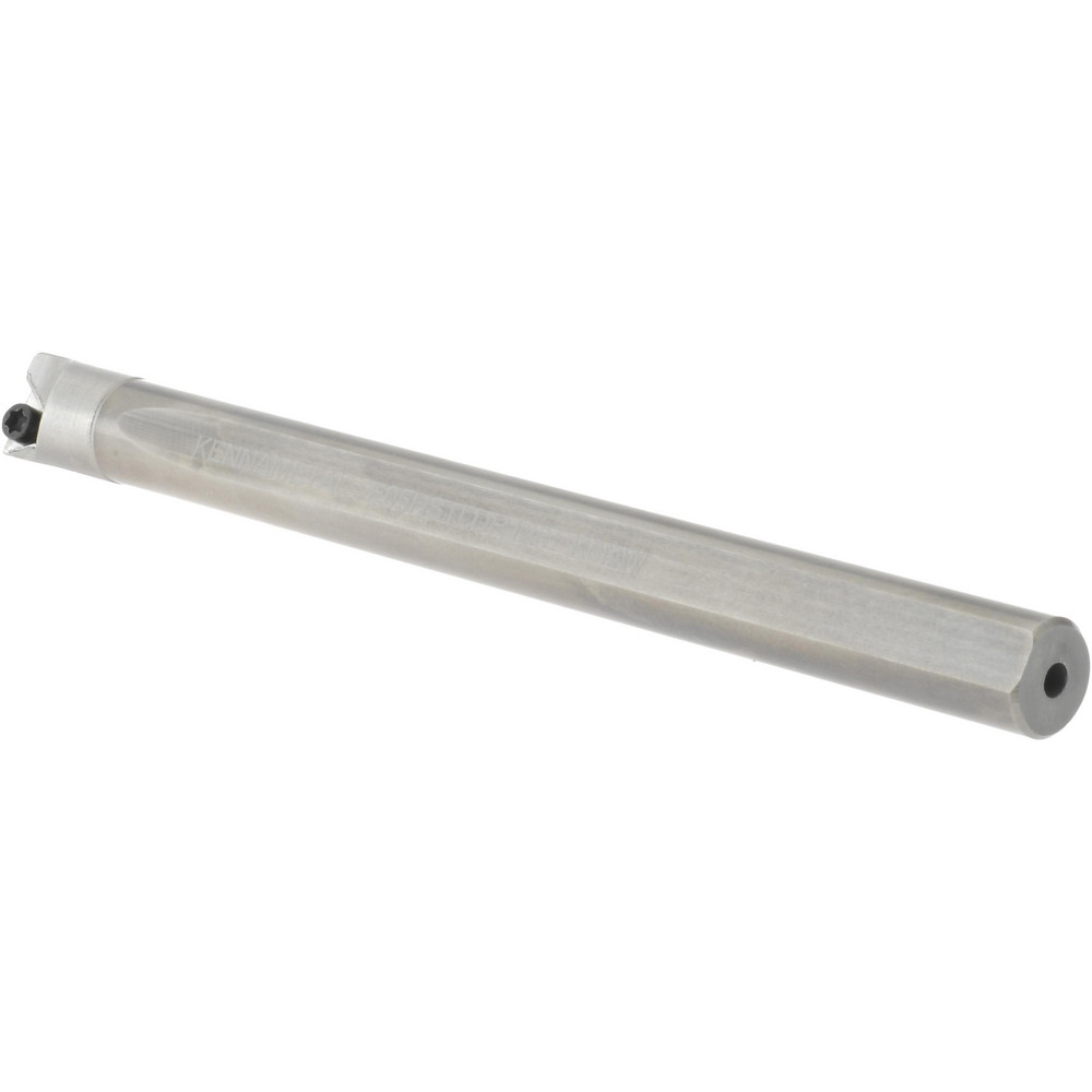 Kennametal Indexable Boring Bar: E05HSTLDR128, 0.3600" Min Bore, Right Hand, 5 deg Lead, Solid Carbide (Shank) & Steel (Head) - 1270970