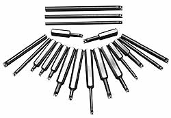 Kennametal Indexable Boring Bar: E05HSTLDR128, 0.3600" Min Bore, Right Hand, 5 deg Lead, Solid Carbide (Shank) & Steel (Head) - 1270970