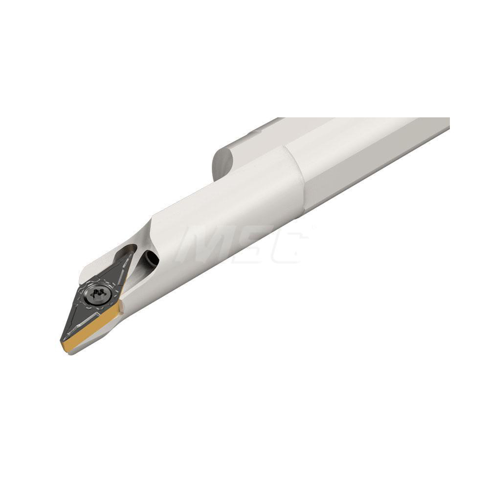 Iscar Indexable Boring Bar: S16RSVJCL11, 19.00 mm Min Bore, Left Hand, 16.00 mm Shank Dia, Steel - 3690678