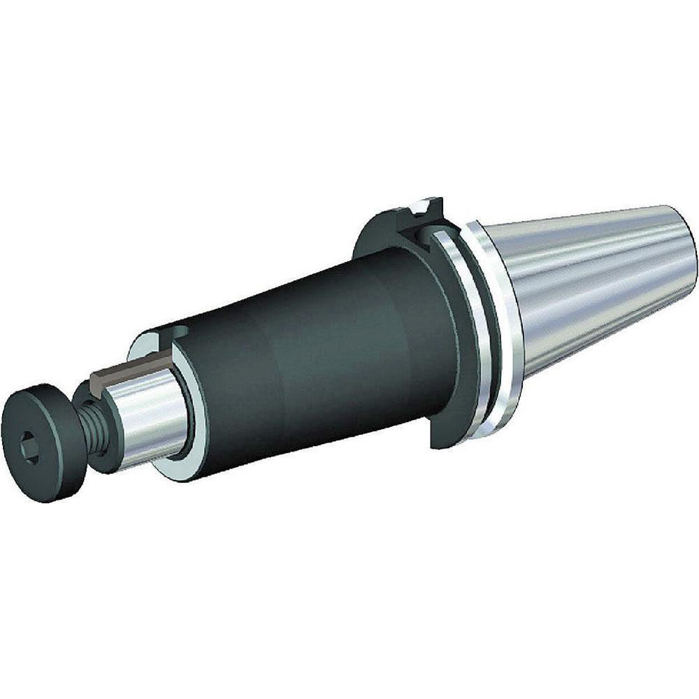 Kennametal Indexable Boring Bar: A08KEVEMR1F05I, 5/8" Min Bore Dia, Right Hand Cut, 1/2" Shank Dia, 90 ° Lead Angle, Steel - 5980635