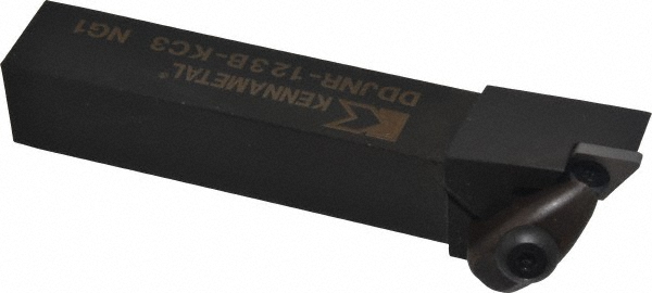 Kennametal Indexable Turning Toolholder: MDJNL123B, Clamp & Screw - 1096252