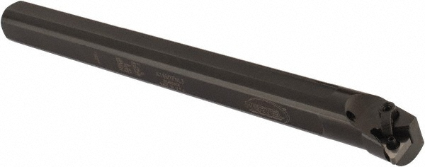 Kennametal Indexable Boring Bar: A16MTFNL3, 30.99 mm Min Bore, Left Hand, 25.40 mm Shank Dia, Steel - 1096394