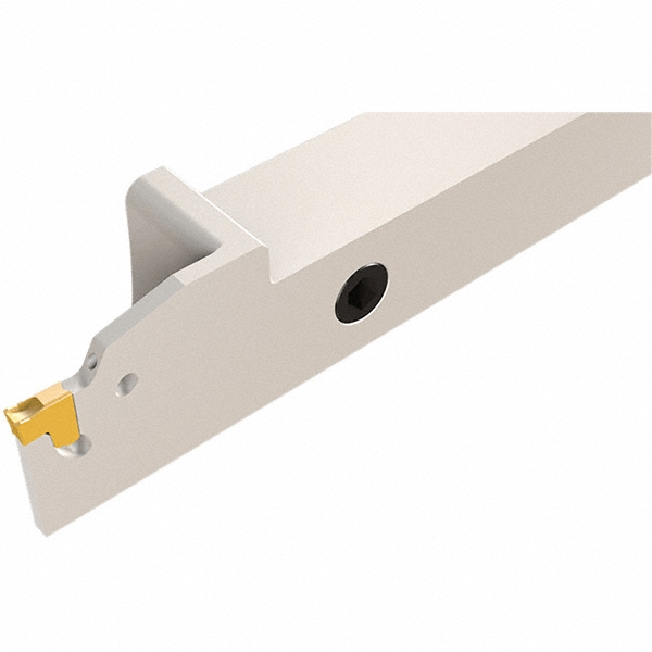 Iscar Indexable Grooving-Cutoff Toolholder: TGTR1616-3JHP, 2.8 to 3.5 mm Groove Width, 17.5 mm Max Depth of Cut, Right Hand - 2302402