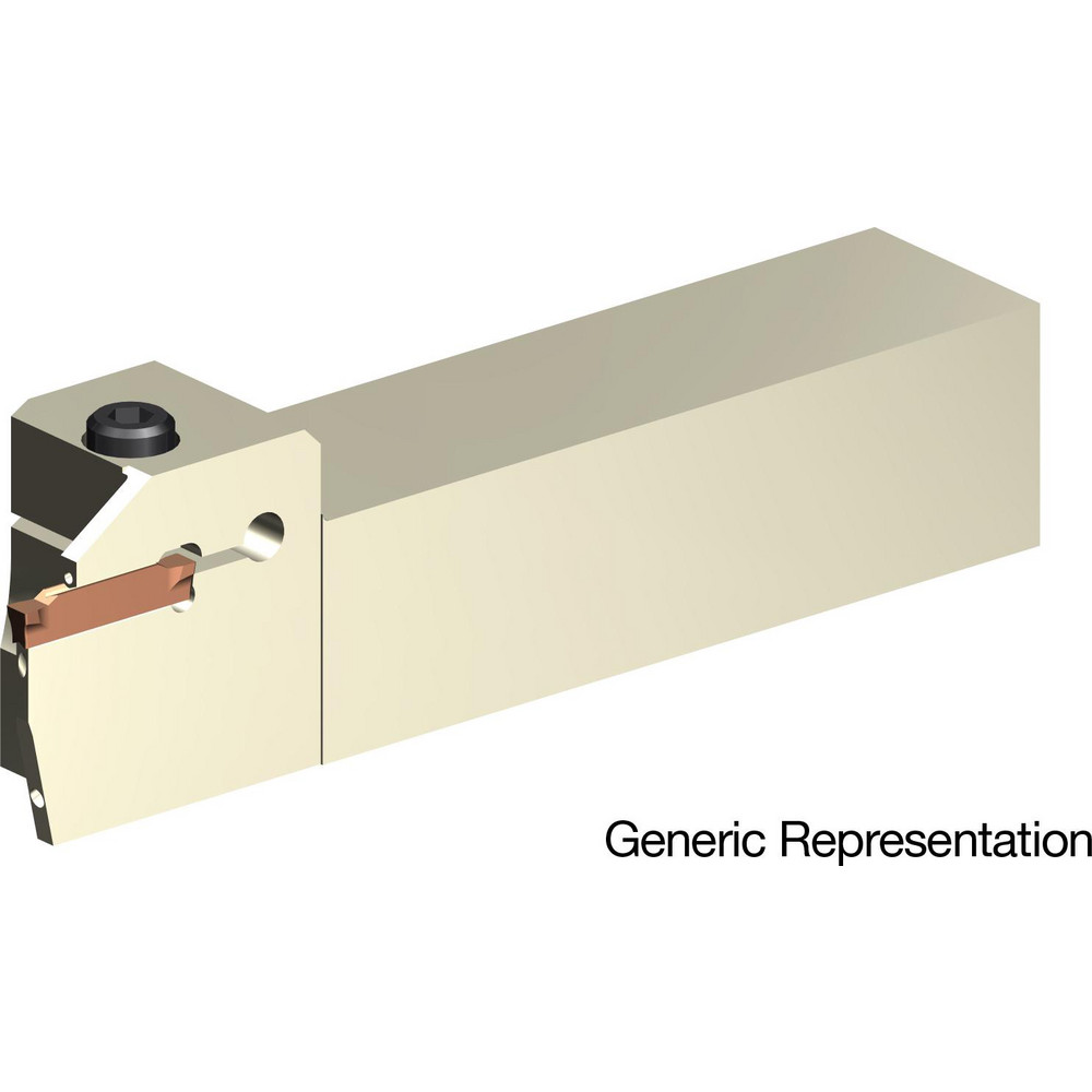 Sumitomo Indexable Cutoff Toolholder: 1/2" Max Depth of Cut, 1" Max Workpiece Dia, Right Hand - 2600W7C