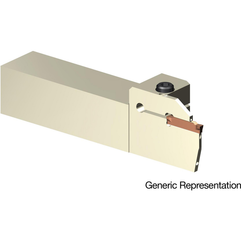Sumitomo Indexable Cutoff Toolholder: 1/2" Max Depth of Cut, 1" Max Workpiece Dia, Right Hand - 2600W7C