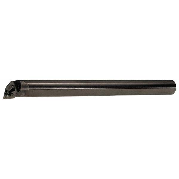 Hertel Indexable Boring Bar: A20MVUNL3 1-1/4", 1.7050" Min Bore, Left Hand, -3 deg Lead, Steel - 7000036