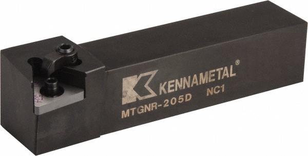 Hertel Indexable Turning Toolholder: MTGNR205D 1-1/4" SHANK, Clamp & Screw - 1000181