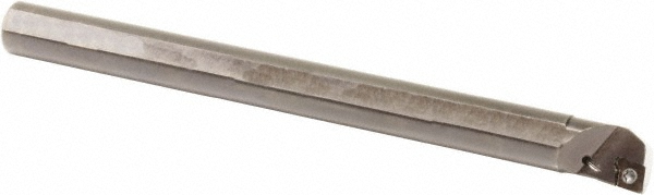 Sumitomo Indexable Boring Bar: A08SCLPL2, 0.6000" Min Bore, Left Hand, 5 deg Lead, Steel - U101864