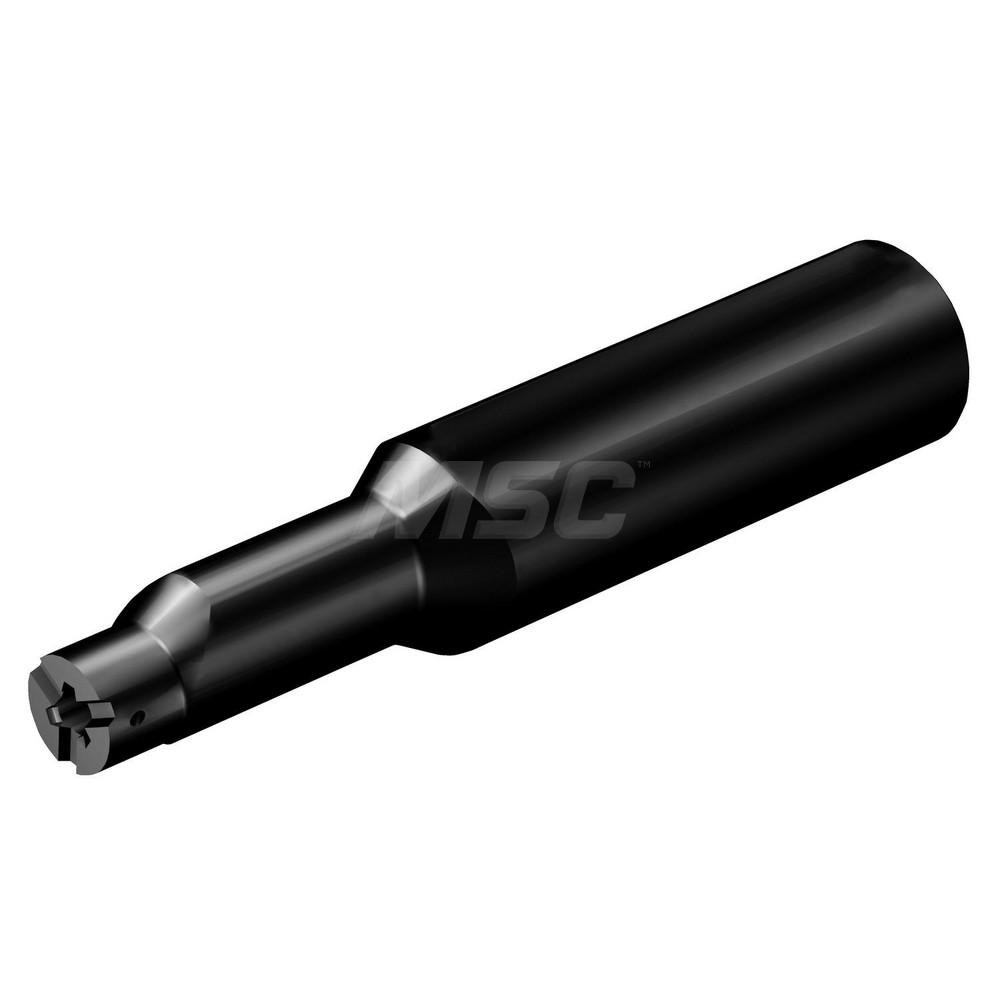 Ingersoll Cutting Tools Indexable Boring Bar: E06M-STFCR-2, 1/2" Min Bore, 3/8" Shank Dia, 91 deg Lead, Solid Carbide - 3604247