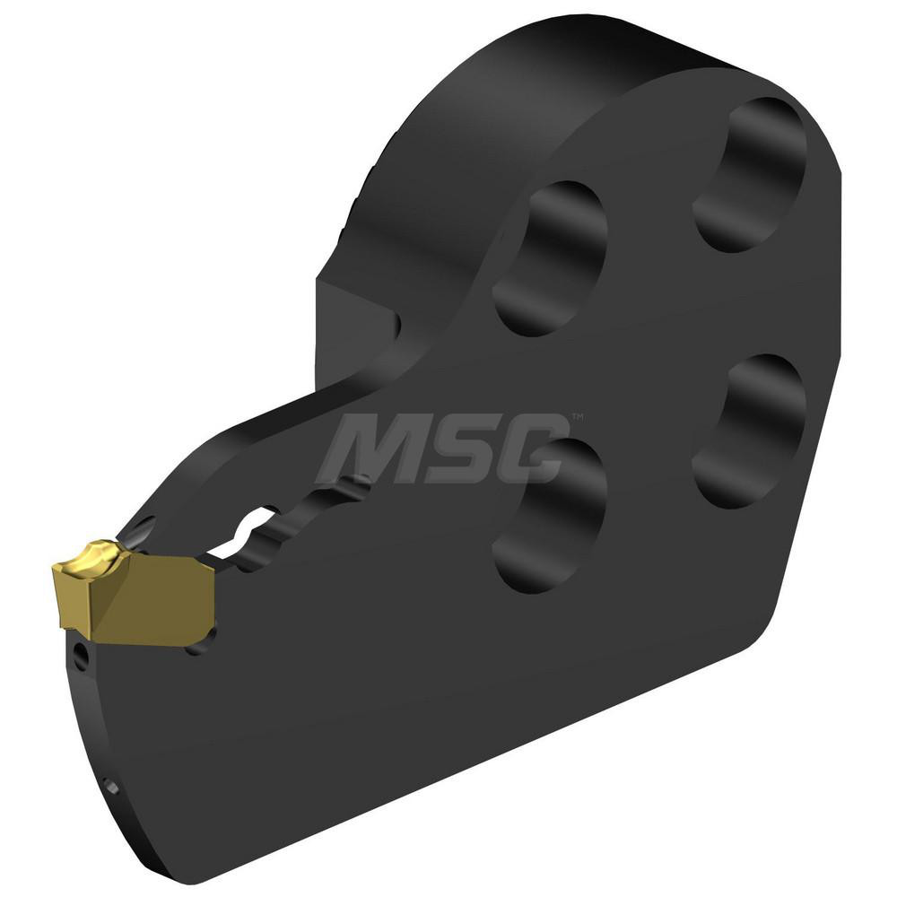 Sandvik Coromant Modular Grooving Head: Right Hand, Cutting Head, System Size 40, Uses QD Size G Inserts - 6427831