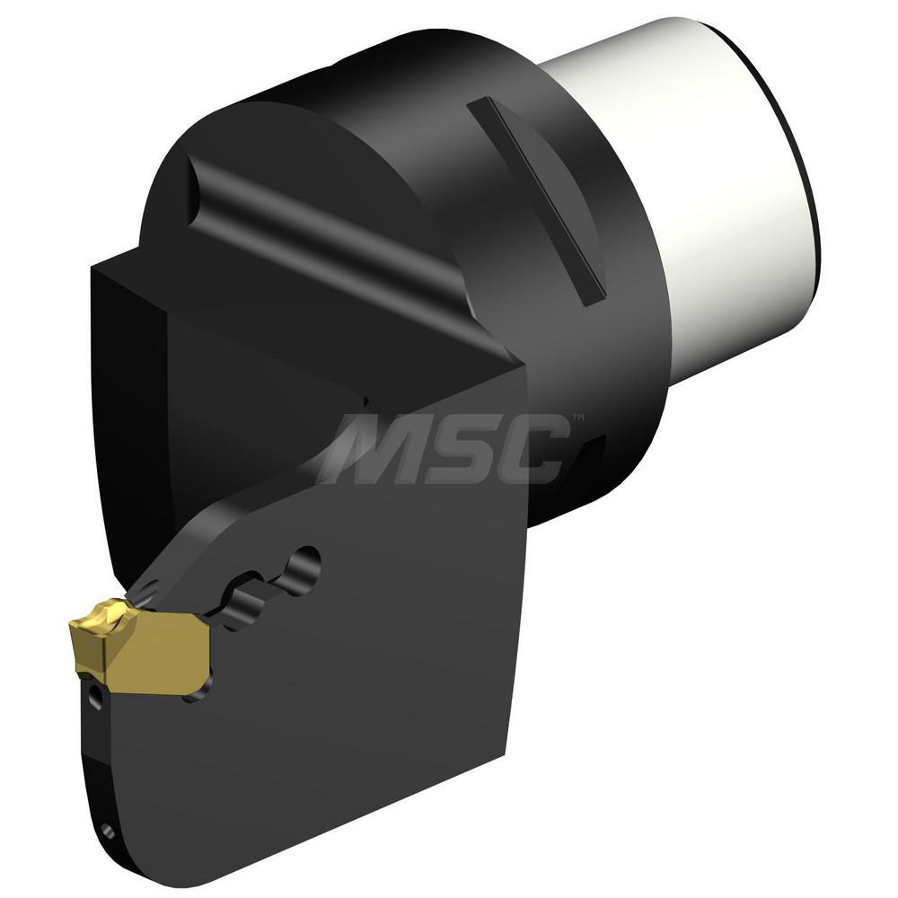 Sandvik Coromant Modular Grooving Head: Right Hand, Cutting Head, System Size 40, Uses QD Size G Inserts - 6427831