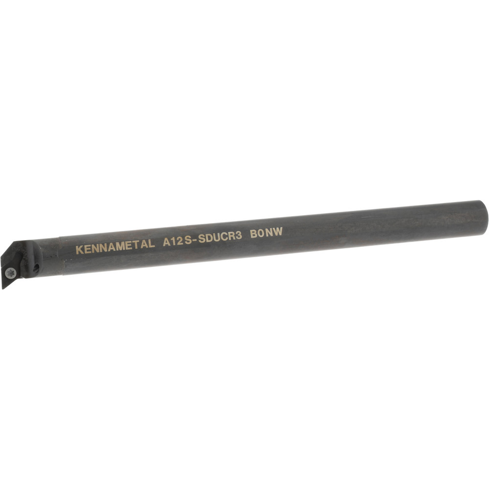 Walter Indexable Boring Bar: A08M-SDUCL2, 18.49 mm Min Bore, Left Hand, 93 deg Lead, Steel - 5204722