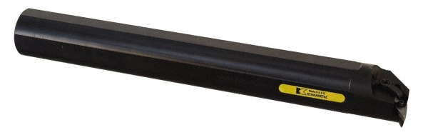 Kennametal Indexable Boring Bar: A32SDVUNR16KC04, 40.00 mm Min Bore, Right Hand, 32.00 mm Shank Dia, 3 deg Lead, Steel - 2441916