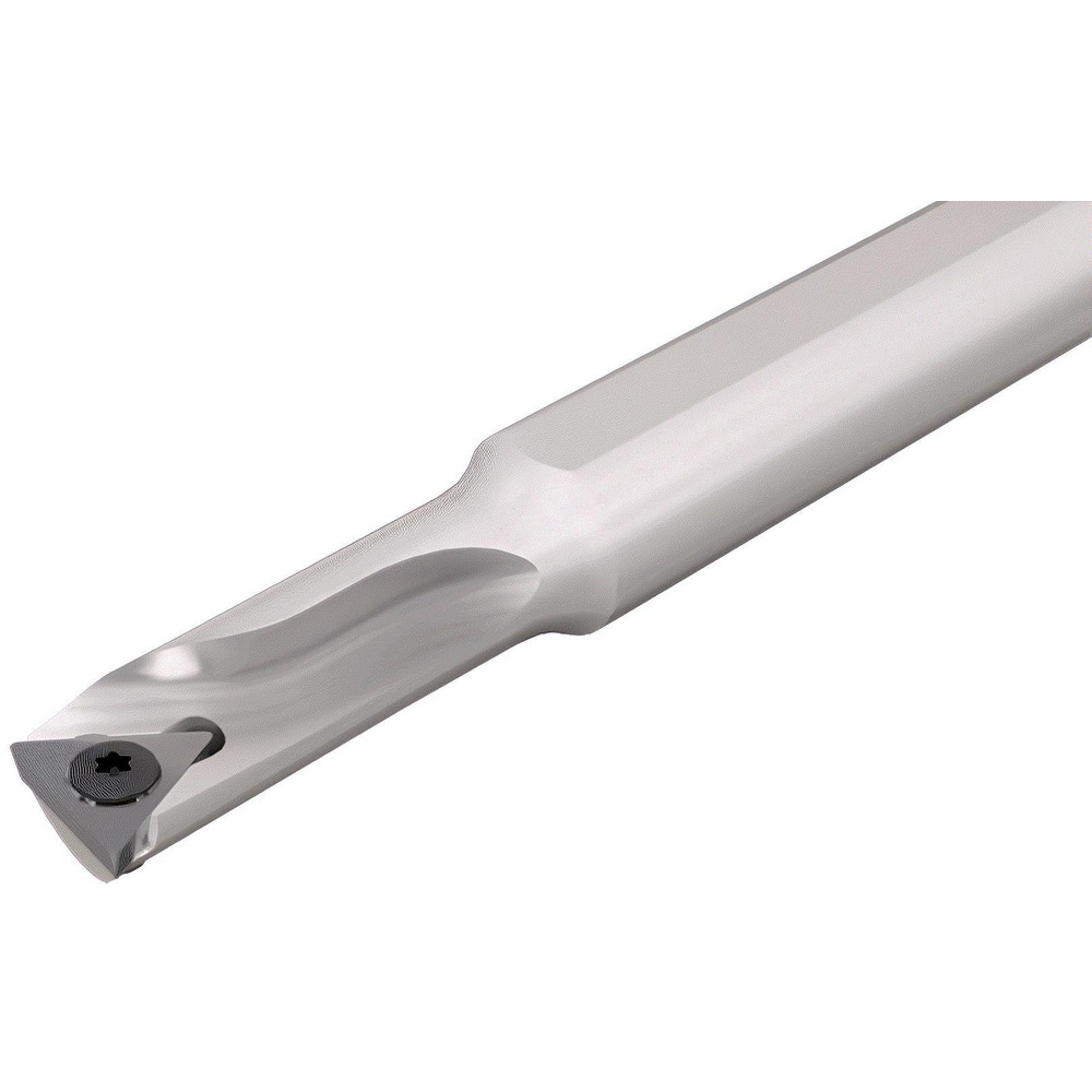 Iscar Indexable Boring Bar: BBS 10-2, 0.6700" Min Bore, 91 deg Lead - 3600022