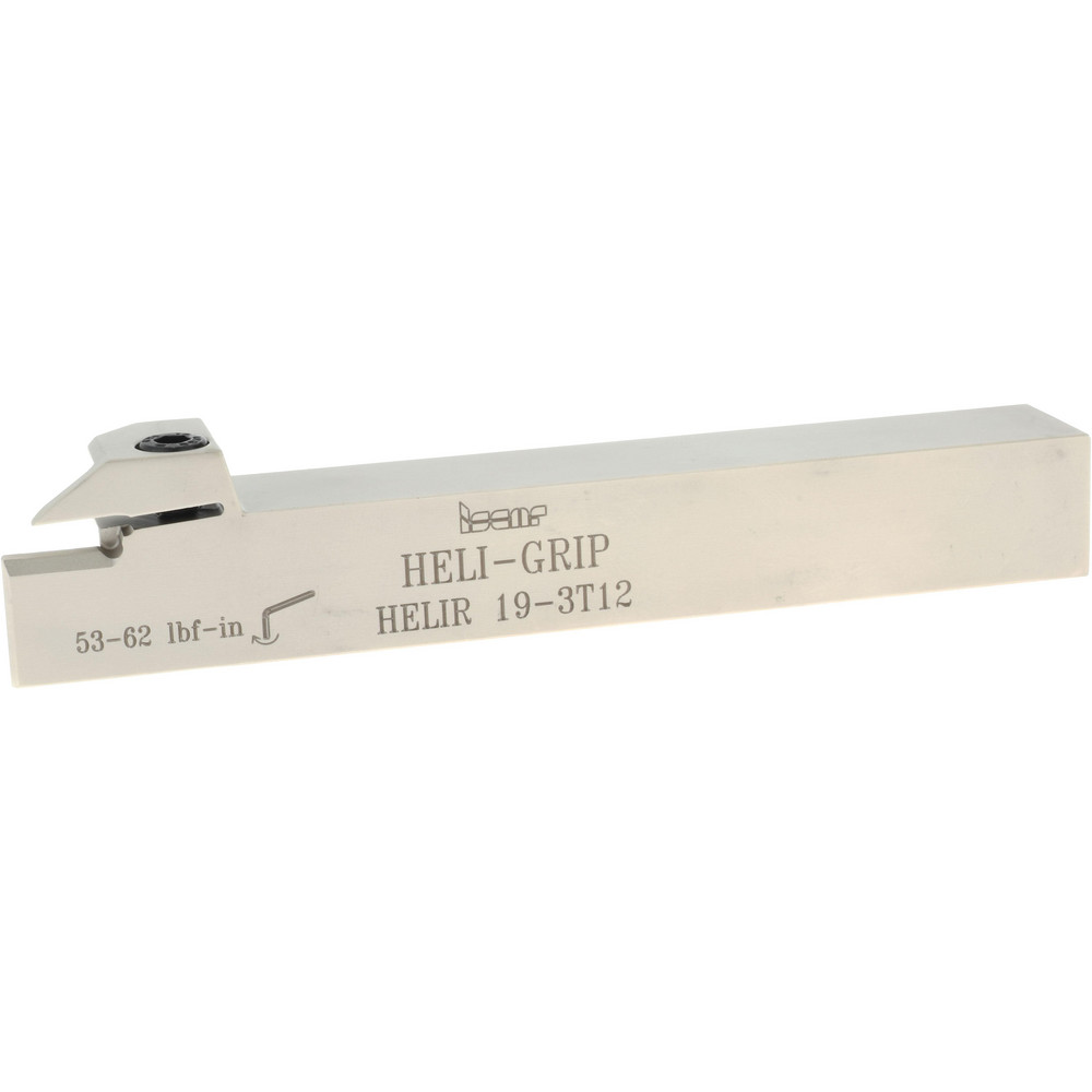 Iscar Indexable Grooving Toolholder: HELIR 25.4-6T30, External, Right Hand, 2.36" Max Workpiece Dia - 2500456