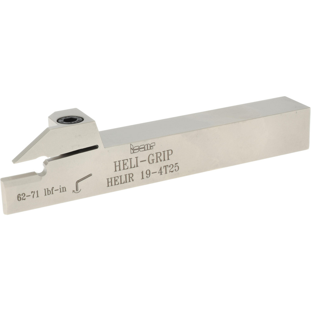 Iscar Indexable Grooving Toolholder: HELIR 25.4-6T30, External, Right Hand, 2.36" Max Workpiece Dia - 2500456
