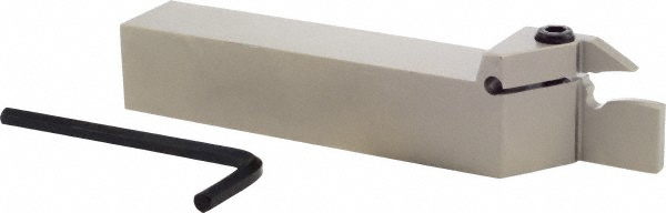 Iscar Indexable Grooving Toolholder: HELIR 25.4-6T30, External, Right Hand, 2.36" Max Workpiece Dia - 2500456