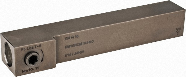 Kennametal Modular Turning & Profiling Head: Size KM16, 20 mm Head Length, External, Right Hand - 1884683