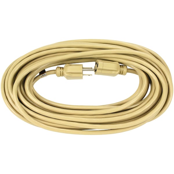 Prime SJTW Extension Cord, 16 AWG, Outdoor, 16/3, 35 ft - EC884627