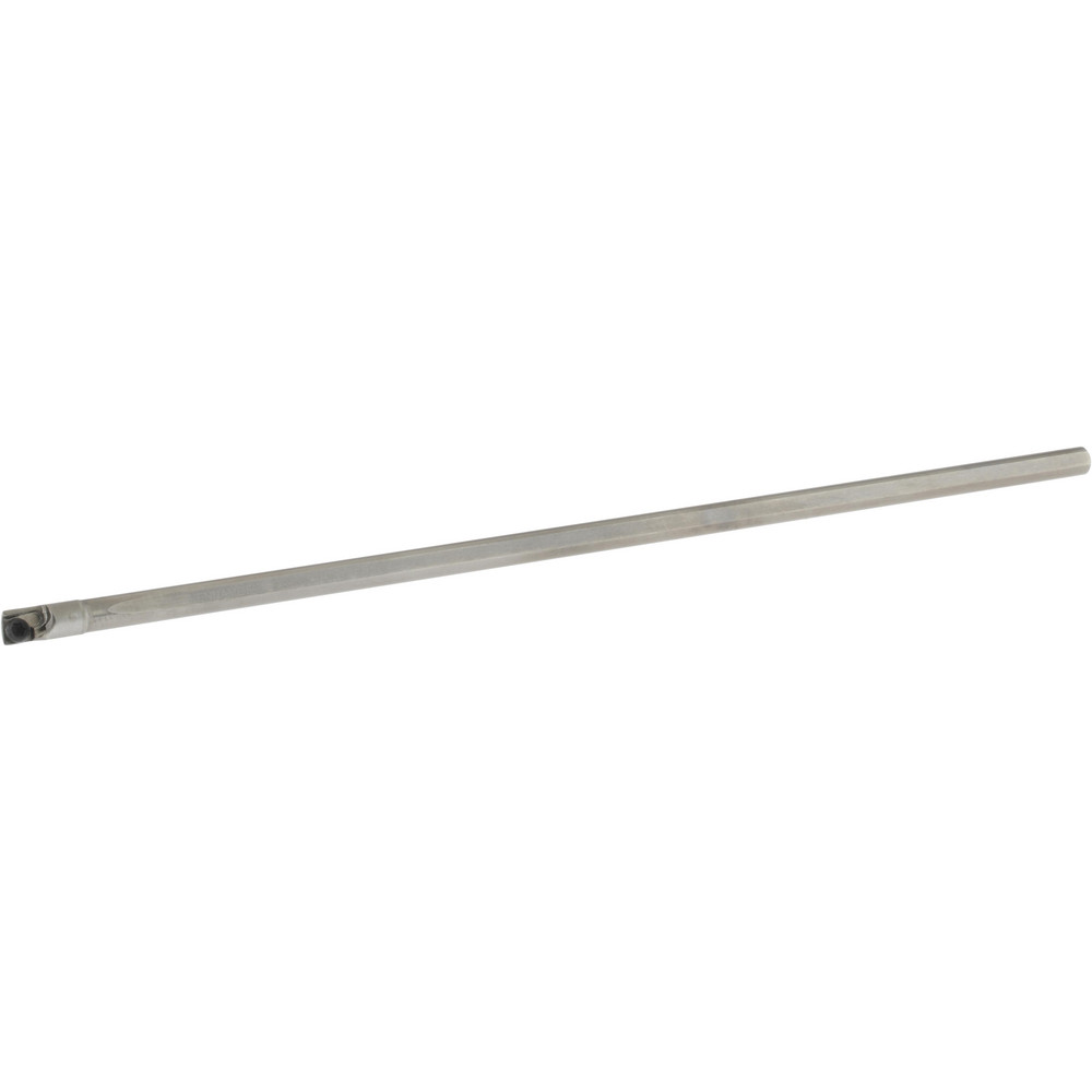 Kennametal Indexable Boring Bar: E3208XSCLDR121, 0.2300" Min Bore, Right Hand, 5 deg Lead, Solid Carbide (Shank) & Steel (Head) - 1938022