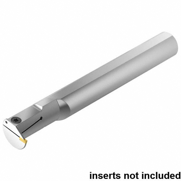 Kennametal Indexable Boring Bar: A20SEVEML0312I, 1-1/2" Min Bore Dia, Left Hand Cut, 1-1/4" Shank Dia, Steel - 5954301