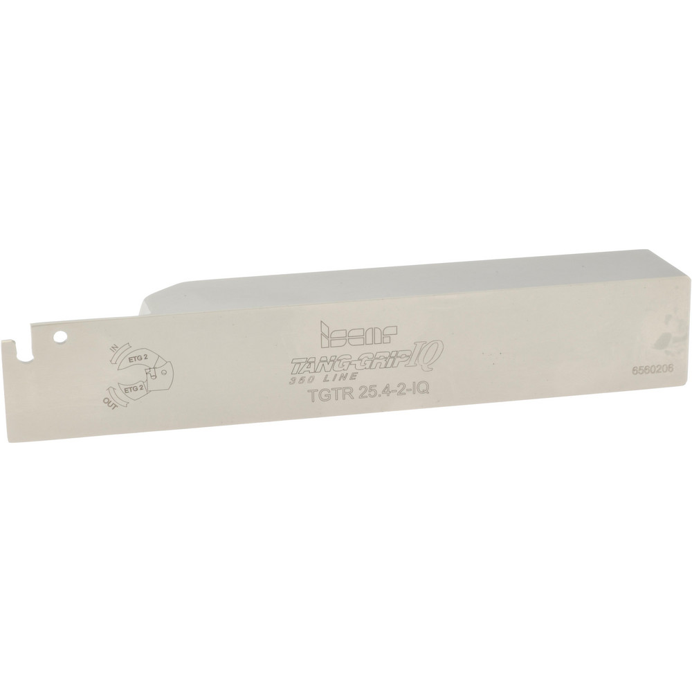 Iscar Indexable Grooving-Cutoff Toolholder: SGFR12B2D24SH, 1.8 to 2.69 mm Groove Width, Right Hand - 2301511