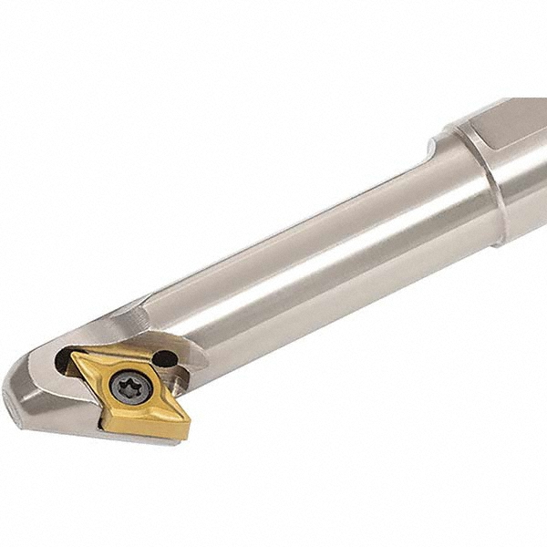 Tungaloy Indexable Boring Bar: A12M-SDZXR07-D140, 14.00 mm Min Bore, Right Hand, 12.00 mm Shank Dia, 93 deg Lead, Steel (Shank) - 6709247