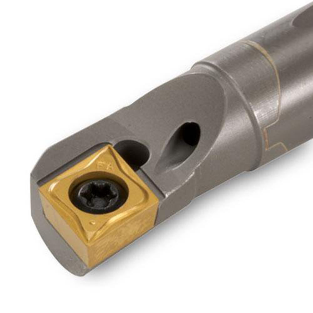 Ingersoll Cutting Tools Indexable Boring Bar: E12S-SCLCL-3, 0.9850" Min Bore, 95 deg Lead, Solid Carbide - 3604255