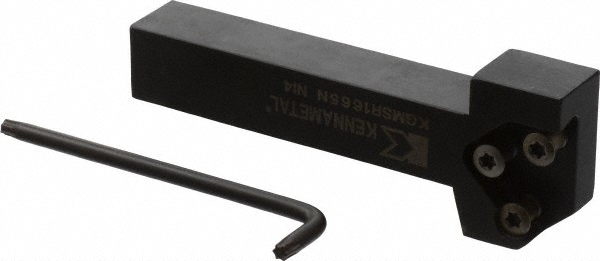 Kennametal Indexable Grooving-Cutoff Toolholder: KGMSR2065N, Right Hand - 3557104