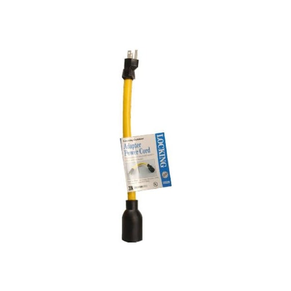 Southwire Extension Cord Adapter, 12 AWG, 12/3 - 9020