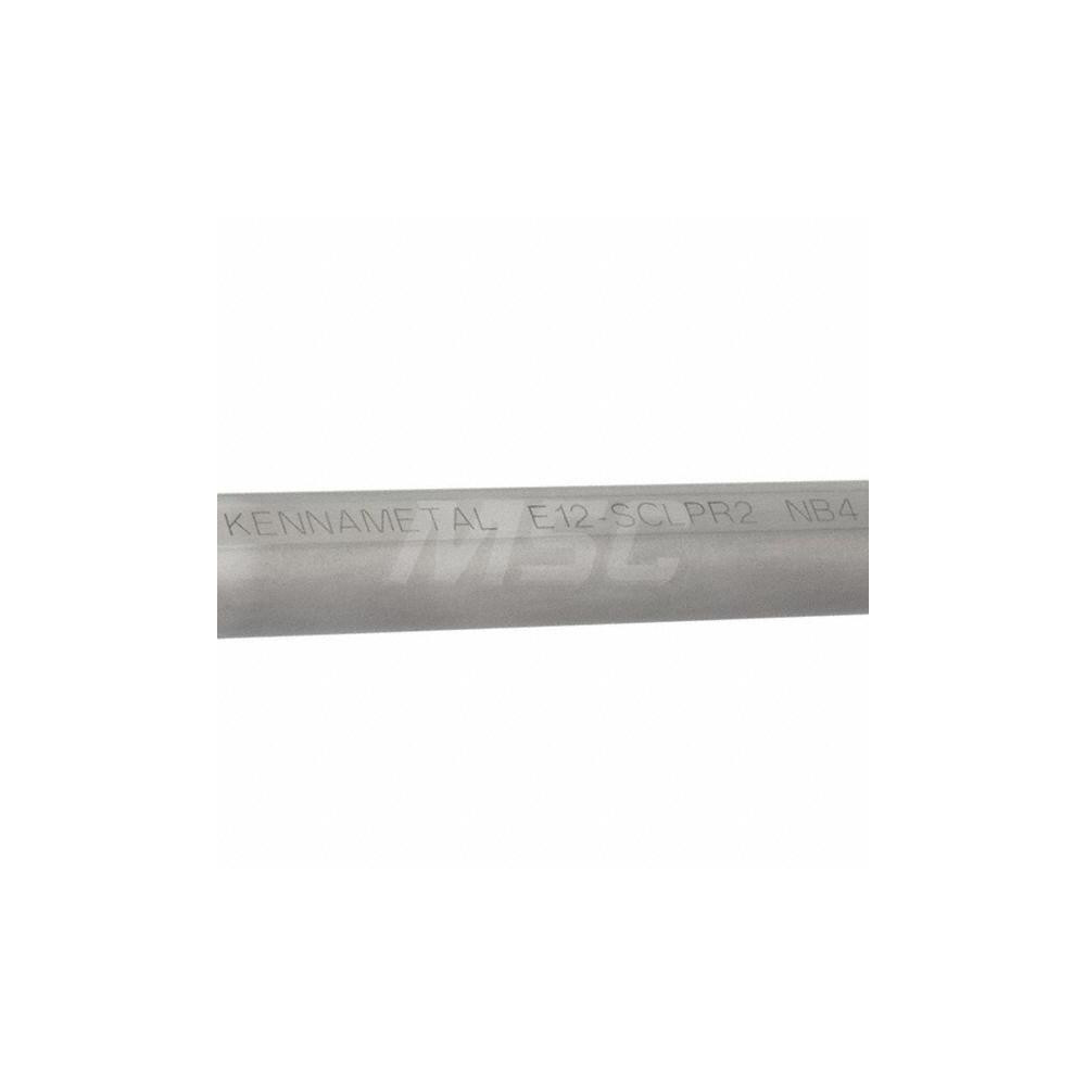 Kennametal Indexable Boring Bar: E12SCLPR2 KWH, 23.62 mm Min Bore, Right Hand, 19.05 mm Shank Dia, -5 deg Lead, Solid Carbide - 1152730