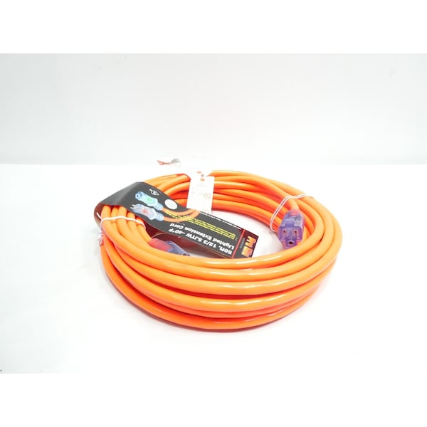 Century SJTW Extension Cord, 12 AWG, 12/3, 50 ft - D17442050
