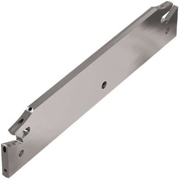Seco Tool Block Style 150.10-JETI, 15.49mm Blade Height, 80.3mm OAL, 5/8" OAH, Indexable Cutoff Blade Tool Block - 03128627