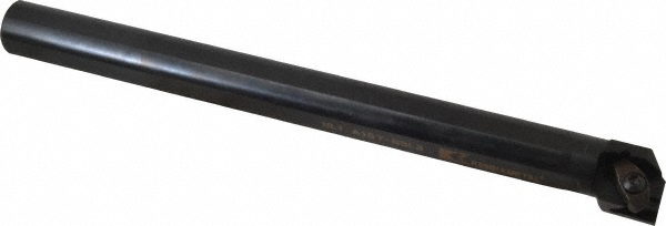 Kennametal Indexable Boring Bar: A24UNSL3, 2.25" Min Bore Dia, Left Hand Cut, 1-1/2" Shank Dia, 3 ° Lead Angle, Steel - 1094916