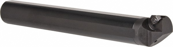 Kennametal Indexable Boring Bar: A24UNSL3, 2.25" Min Bore Dia, Left Hand Cut, 1-1/2" Shank Dia, 3 ° Lead Angle, Steel - 1094916