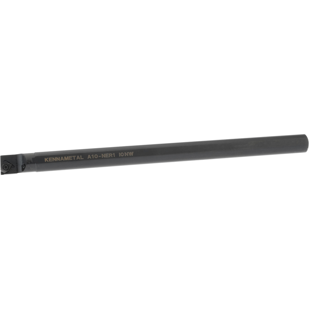 Kennametal Indexable Boring Bar: A24UNSL3, 2.25" Min Bore Dia, Left Hand Cut, 1-1/2" Shank Dia, 3 ° Lead Angle, Steel - 1094916