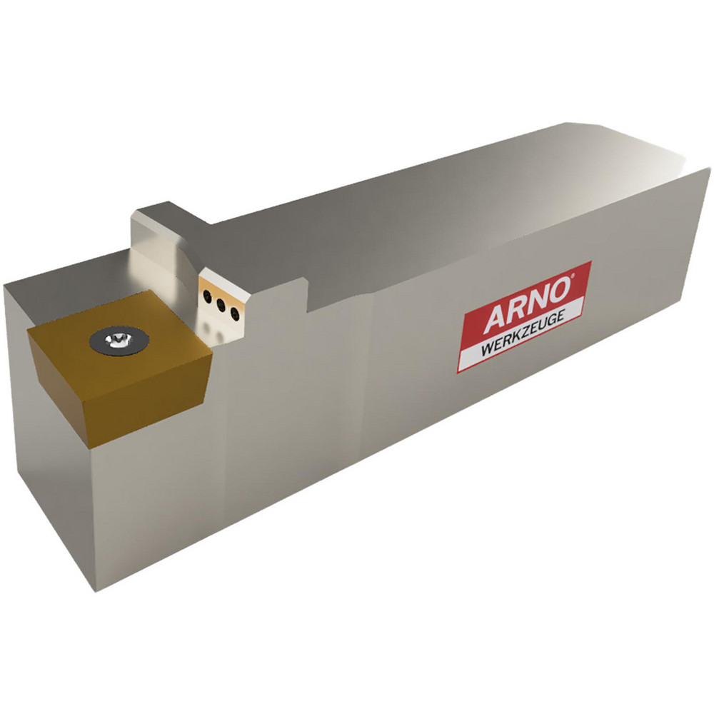 Arno Indexable Grooving-Cutoff Toolholder: HSA1212R-SA24015-32, 1.5 mm Min Groove Width, 16 mm Max Depth of Cut, Right Hand - 109545