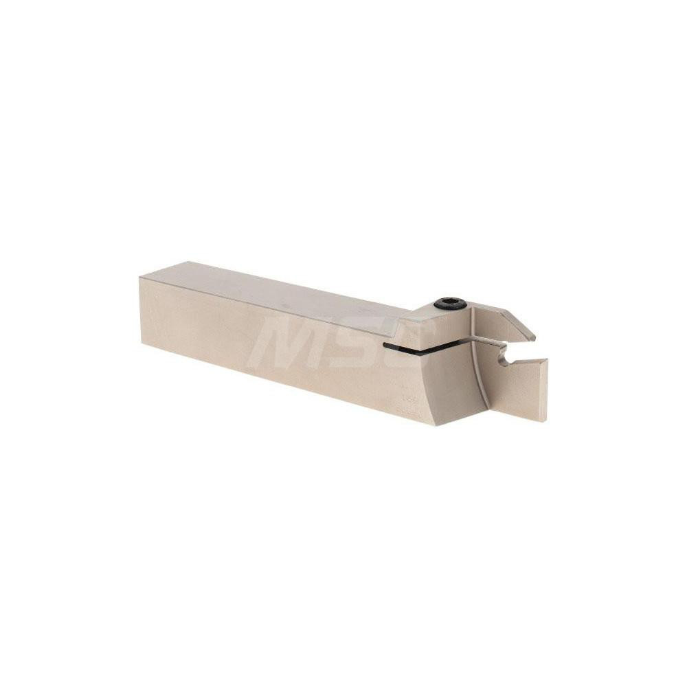 Iscar Indexable Grooving-Cutoff Toolholder: GHGR 25.4-5, 0.185 to 1/4" Groove Width, 1" Max Depth of Cut, Right Hand - 2800269