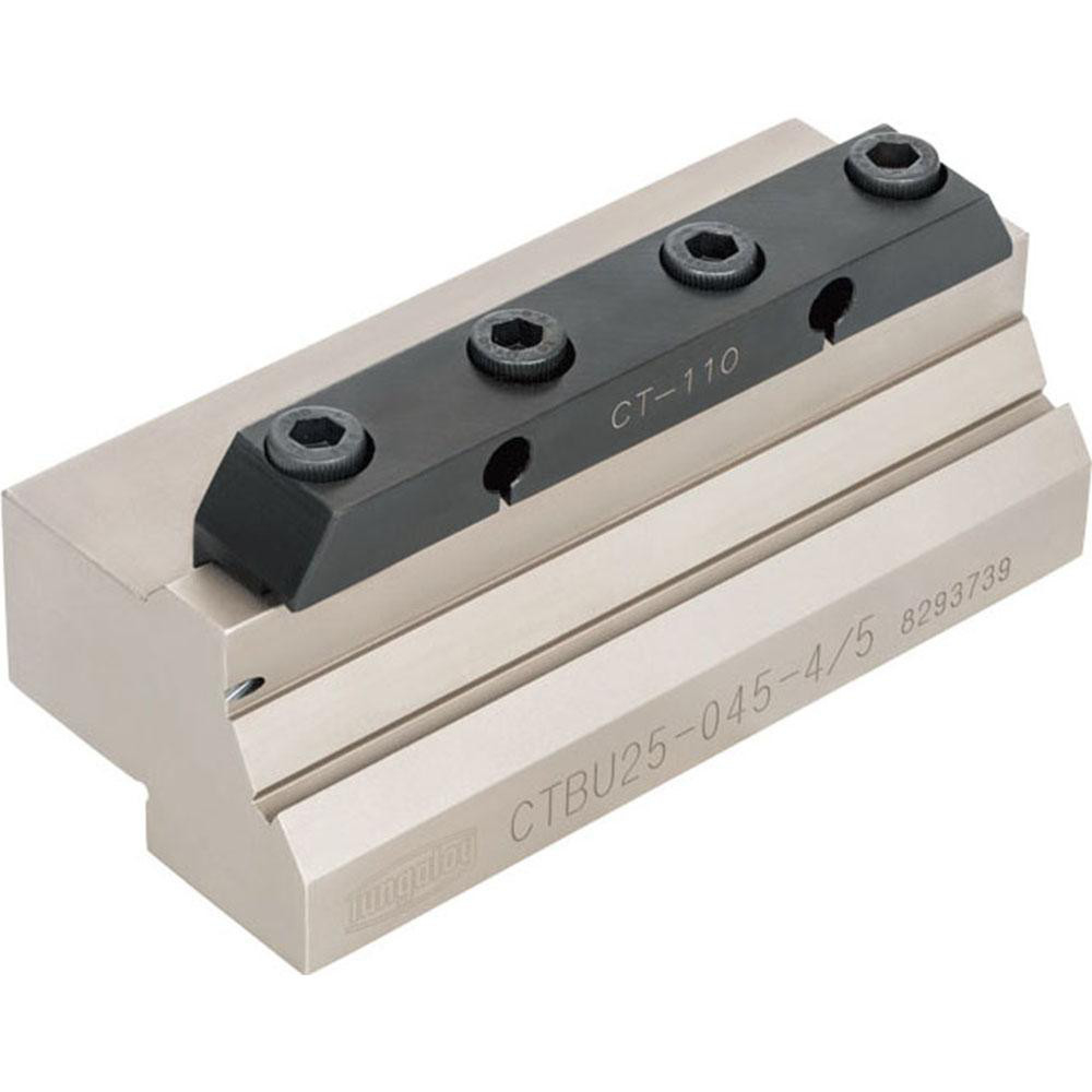 Tungaloy Tool Block Style CTBU, 26mm Blade Height, 86mm OAL, Indexable Cutoff Blade Tool Block - 2300757